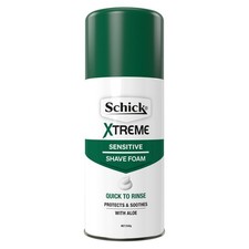 Schick Xtreme Sensitive Shave Foam 250g Shaving Gels / Foams / Creams price