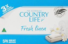 Fresh Linen Bar Soap 5 Pack Soaps price