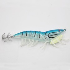Glow Squid Jig Shrimp Style Egi Lure 120mm 24.82g Plastic Body Soft Legs Fishing Reel (Jig) price