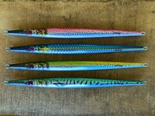 100g 3D Painted Holographic Jigs - Jigging, Knife Jig, Inchiku, Hi Speed Jig Fishing Reel (Jig) price