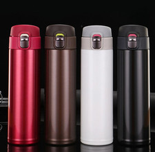 Stainless Steel Water Bottle Pop Up Vacuum Insulated Thermos Flask Portable AU Thermos price