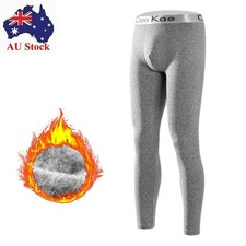 Fleece Lined Thermal Underwear for Men Stretch Warm Underwear Bottoms Thermal Underwear price
