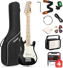 🎸 Donner 30" DSJ-100 Junior Kids Electric Guitar With Amp Complete Bundle Kit Electric Guitars price