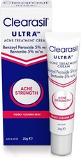 Clearasil Ultra Acne Treatment Extra Strength Face Cream Reduce Pimples 20g Blemish Cream price