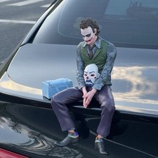 Heath Ledger Joker Action Figure Car Roof Decor Mask Statue Toy Gift Collectible Action Figures price