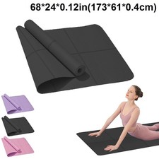 Yoga Mat Eco Friendly Fitness Gym Exercise Pilates Non Slip Pilates Mat price
