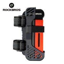 ROCKBROS Portable Cycling Bike Bicycle Frame Folding Lock With Bracket 2 Keys Folding Bicycle price