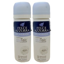 Felce Azzurra Classico Deodorant Spray 50ml Pack of 2 Travel Size No Alcohol Spray Deodorants price