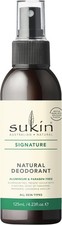 SUKIN SIGNATURE NATURAL DEODORANT 125ML with Aloe Vera and Burdock Spray Deodorants price