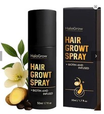 Halo-Grow Hair Growth Spray 50ml Natural Hair Thickening Gentle Regrowth Mist Shampoo and Conditioner price