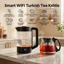 Smart Wifi Tea Maker1.8L, Turkish Tea Maker Electric Kettle with Tea Pot Tea Makers price