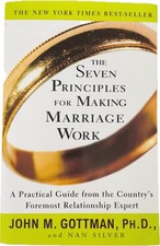 Seven Principles For Making Marriage Work John Gottman Paperback Book Psychology Personal Development Books price