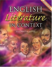 English Literature in Context By Elizabeth Gurr English Literature price