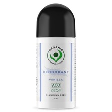 Organic Formulations Vanilla Deodorant 70mL | 100% Vegan | Soap & Paraben Free Roll-Ons price