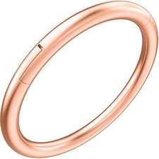 Seamless Hinged Segment Sleeper Clicker Ring Hoop Ear Lip Nose Septum Piercing Gold Ring price
