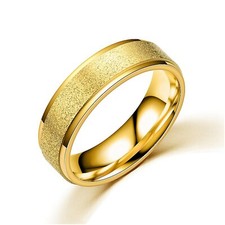 2/4/6/8mm Stainless Steel Matte Wedding Band Comfort Ring Men Women Unisex Rings Gold Ring price