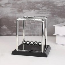 Newton’s Cradle Balance Balls – Physics Pendulum Desk Toy Stress Relief & Home D Physics price