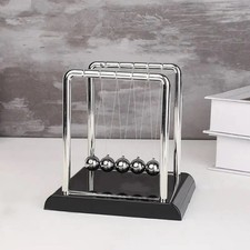 Newton’s Cradle Balance Balls – Physics Pendulum Desk Toy Stress Relief & Home D Physics price