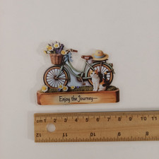 Enjoy the Journey Bike Magnet Decoration for Fridge AUS Free Postage Fridge Magnet price