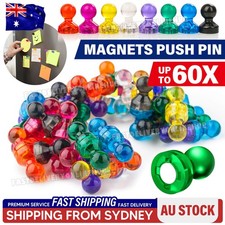 UP 60x Magnets Push Pin Thumbtacks Magnets Fridge Whiteboard Magnets Office Home Fridge Magnet price