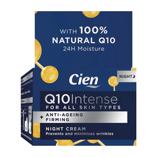 Cien Q10 Intense Night Cream Anti-Ageing Firming Coenzyme Q10 All Skin X2 Anti-Ageing price