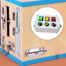 Busy Board DIY Accessories Light Switch Button Puzzle Child Busy Board DIY Parts Puzzle & Accessories price