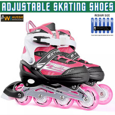 Adjustable Inline Skates Rollerblades Girl Boy Roller Blades Unisex Shoes Kids Skates price