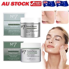 2PCS Boots No7 Future Renew Damage Reversal System Serum Day Night Cream Day Creams price