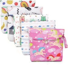 Sanitary Napkin Bag Toiletry Period Pad Bag Tampon Holder Mini Purse Bead Loop Sanitary Pads and Tampons price