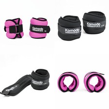Komodo Ankle Wrist Leg Weights Straps Training Exercise Fitness Running Yoga Gym Dumbbells & Hand / Ankle Weights price