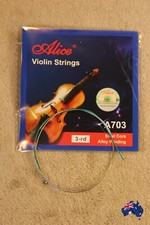 Universal ALICE Violin String D-3 Alloy Rich Tone Performance Highly Expressive Violins price