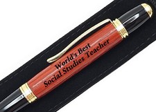 Gift For Social Studies Teacher World's Best Engraved Pen Present Social Studies price