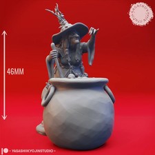YKS Miniatures - Barovian Witch - Cauldron (M) YKS price