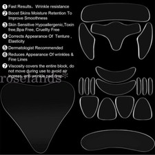 Reusable Anti Wrinkle Chest Neck Eye Face Pad Silicone Removal Patch Skin Care Face Care Sets price