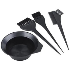 4Pcs/Set New Dye Bowl Hair Dyeing Kit DIY Hair Color Stirring Brush Salon Hair Hair Dye price