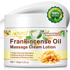 Frankincense Oil Cream for Hydrate Skin, Massage Lotion for Body, Better Relaxat Massage Oil/Cream price