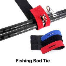 2-10 Fishing Rod Tie Strap Tackle Wrap Band Pole Holder Fastener Fish Accessory Fishing Accessory price