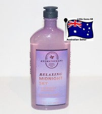 BATH & BODY WORKS Relaxing Midnight Sky BODY WASH FOAM WASH AROMATHERAPY SHOWER Shower Gels and Bath Foams price