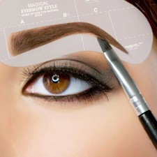 Eyebrow Shaping Microblading Stencil Kit Perfect Eye Brow Liner Style 4 Pack Eyebrow Makeup price