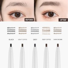 Slim Eyebrow Pencil Eye Brow Eyeliner Pen Waterproof With Brush Cosmetic Makeup Eyebrow Makeup price