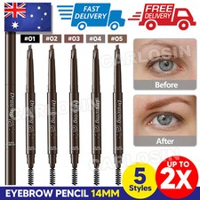 Waterproof Eyebrow Pencil Eye Brow Eyeliner Pen With Brush Makeup Cosmetic Tools Eyebrow Makeup price