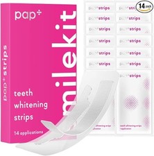 SmileKit® Pap+ Teeth Whitening Strips | Teeth Whiteners 28 Strips 14 Days Teeth Whiteners price