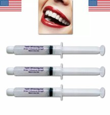 44% Teeth Tooth Whitening Whitener Bleaching Professional Kit White Gel 3pcs USA Teeth Whiteners price