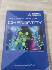 WACE Chemistry 2A 2B School Home Study Guide Academic Associates WA VGC Basic Proficiency Test (TYT) price