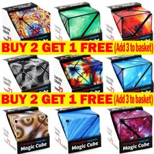 Magic Cube 3D Shashibo Shape Shifting box Anti Stress Hand Flip Puzzle Toys Gift Geometry price