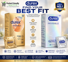 Durex Invisible Close Fit Condoms 10 Pack Condoms price