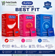 Durex Original Regular Fit Condoms 30pk AU Condoms price