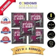 Four Seasons Studded n Ribbed Condoms Sensitive Fun Condom (24) Free Shipping Condoms price
