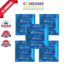 Ansell Lifestyles Regular Condom Easy Fit Bulk Buy 24 Condoms FREE SHIPPING Condoms price