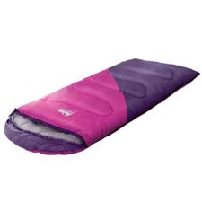 Weisshorn Sleeping Bag Kids Single 172cm Thermal Camping Hiking Pink Sleeping Bag price